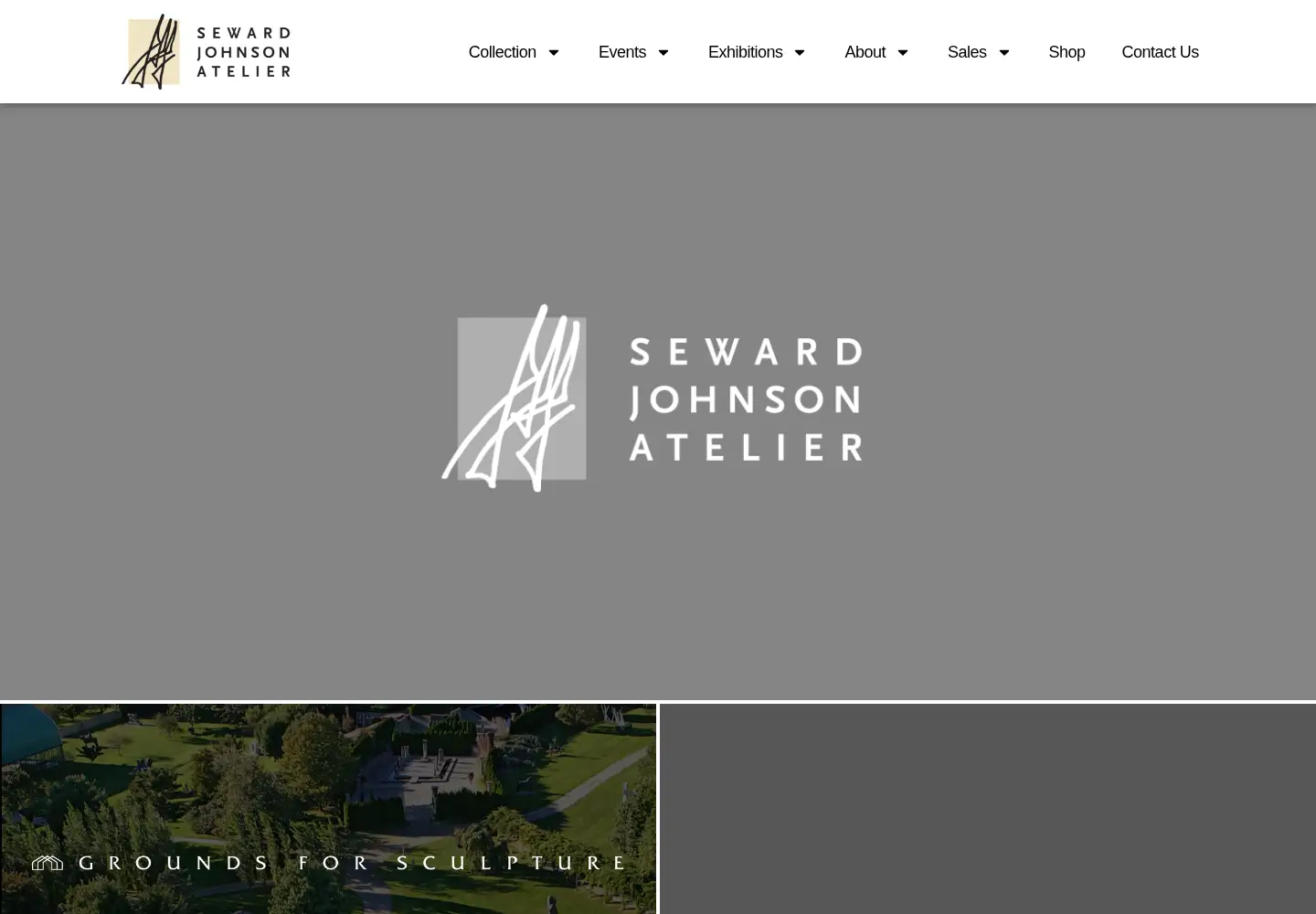 Screenshot of sewardjohnsonatelier.org