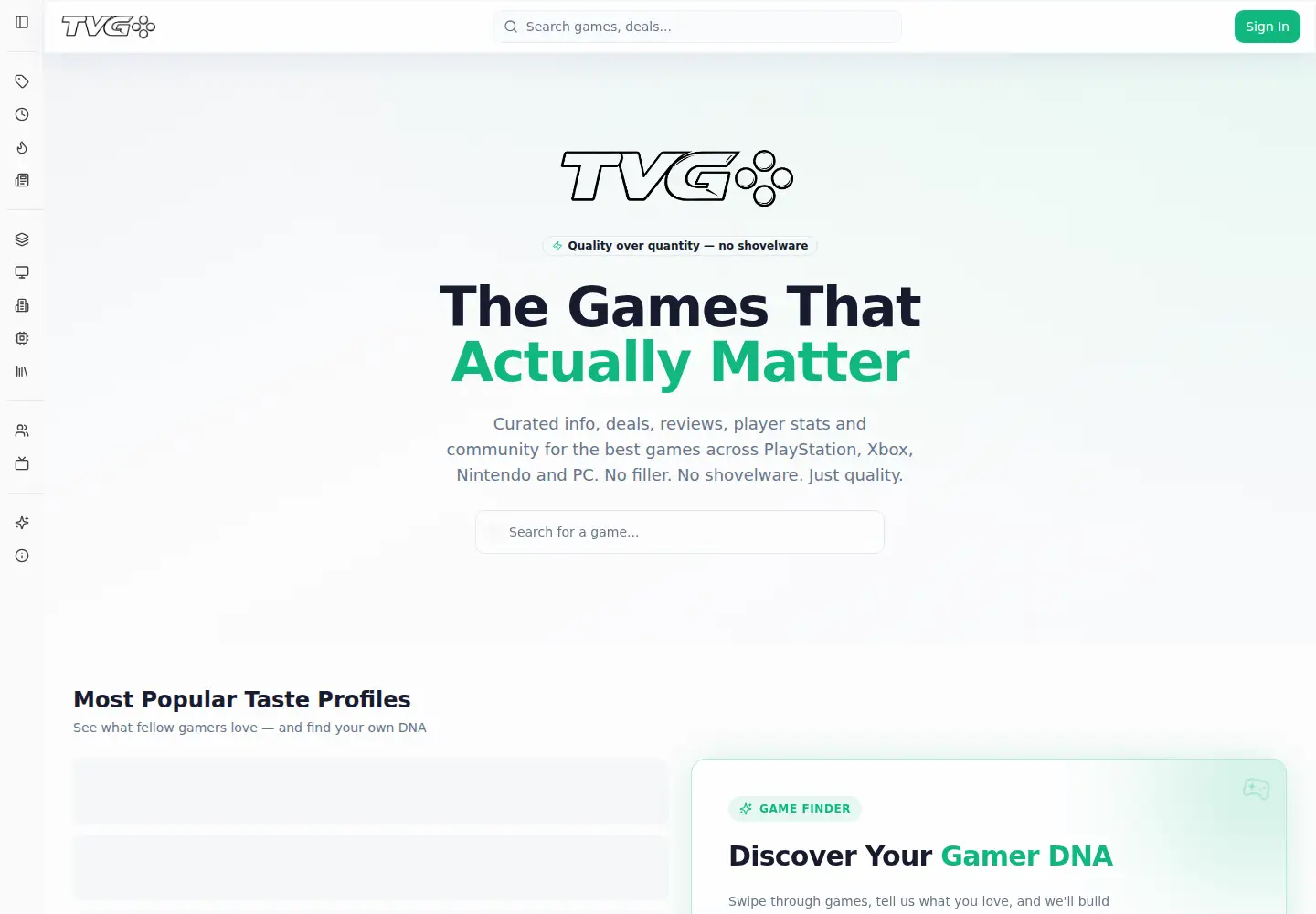 Screenshot of totalvideogames.com