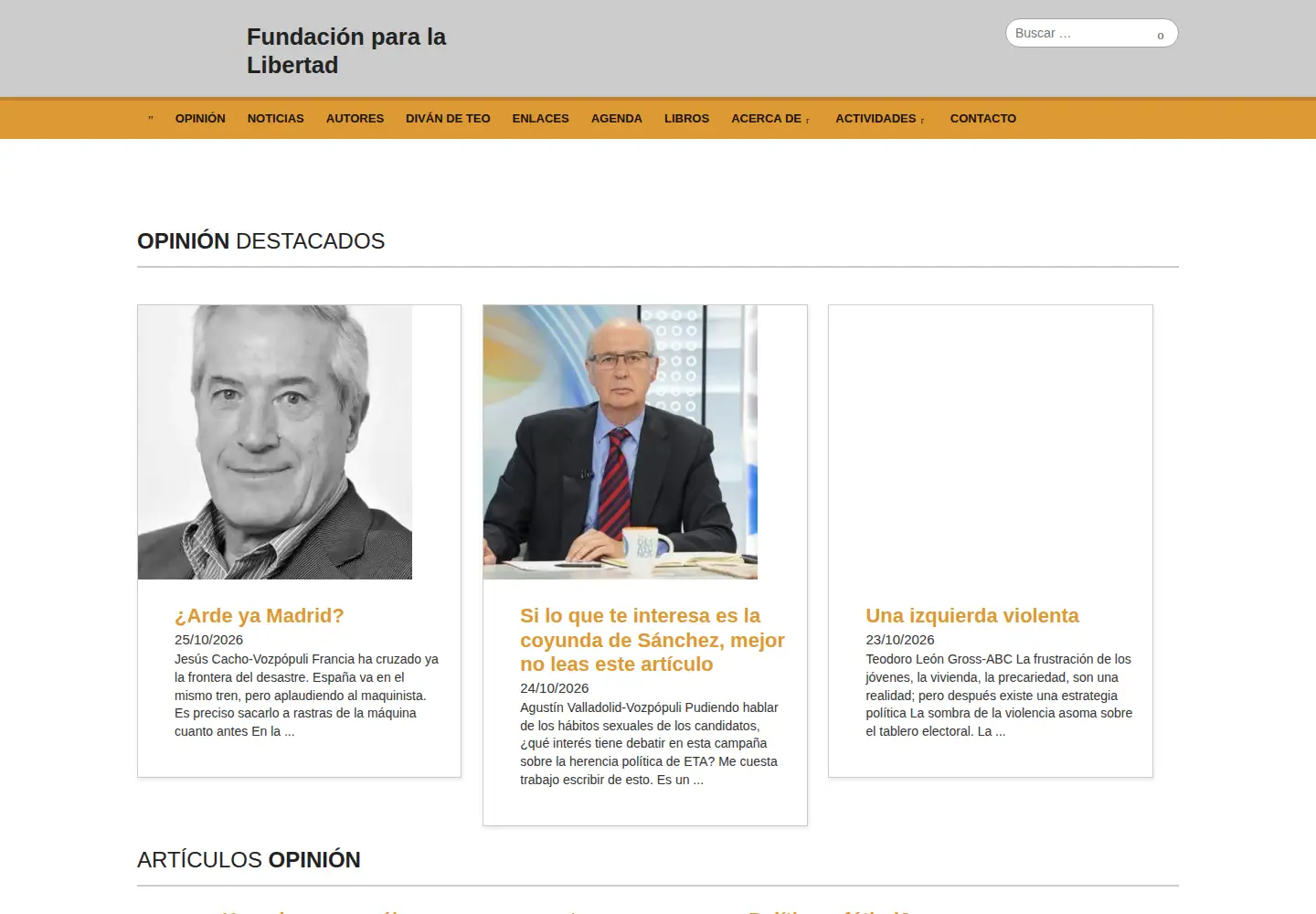 Screenshot of paralalibertad.org