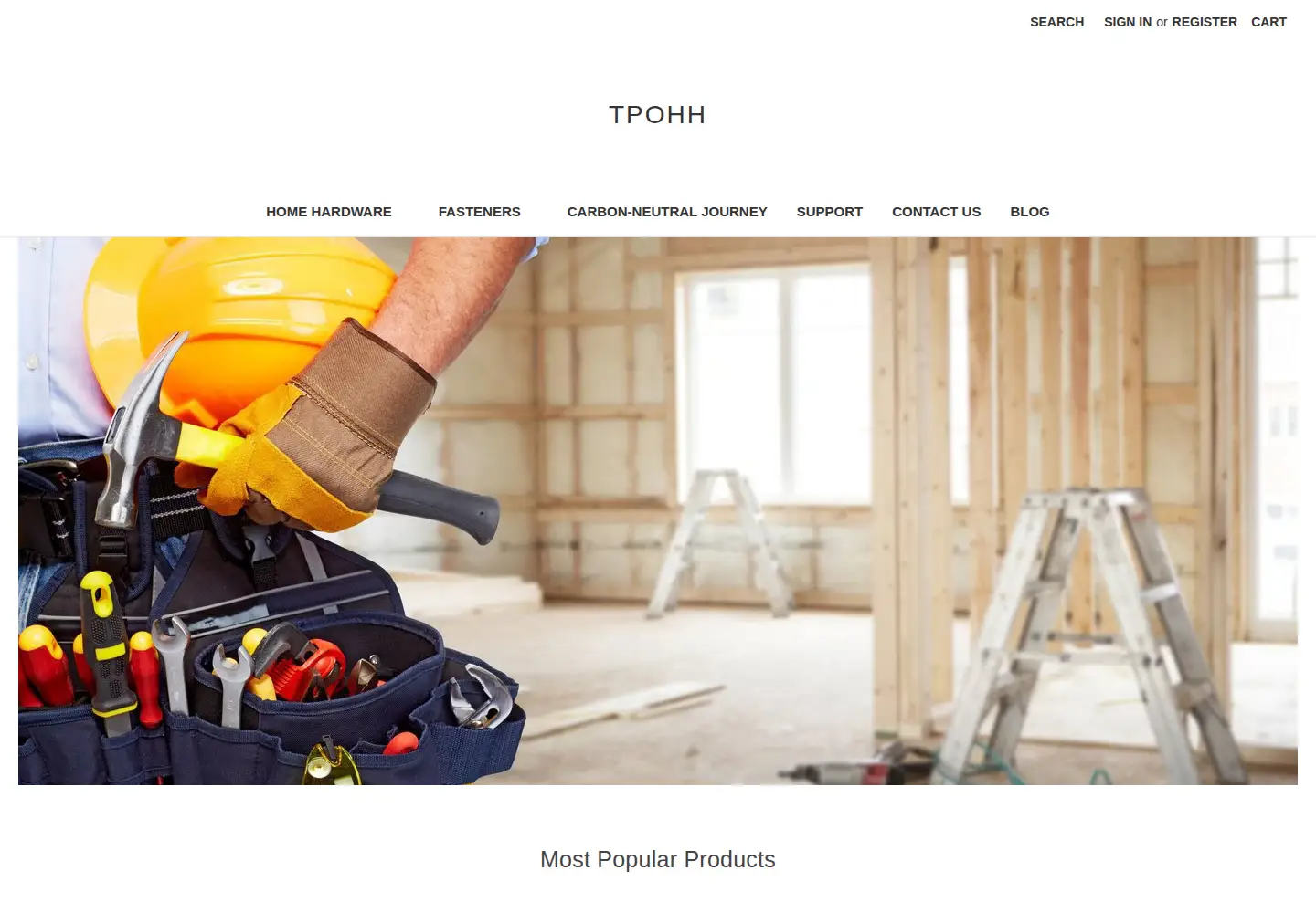 Screenshot of tpohh.com