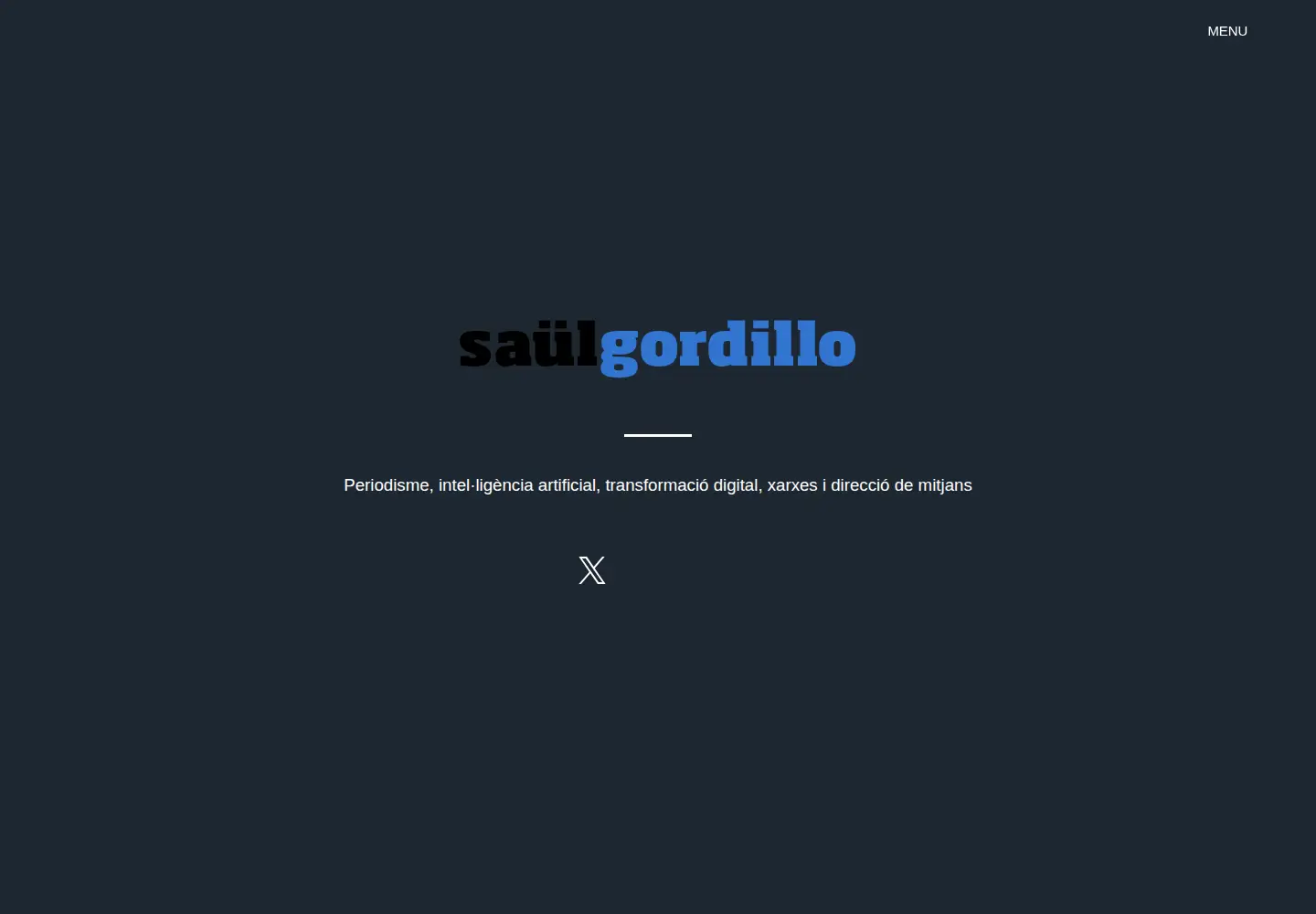 Captured homepage of saul.cat in the current scan