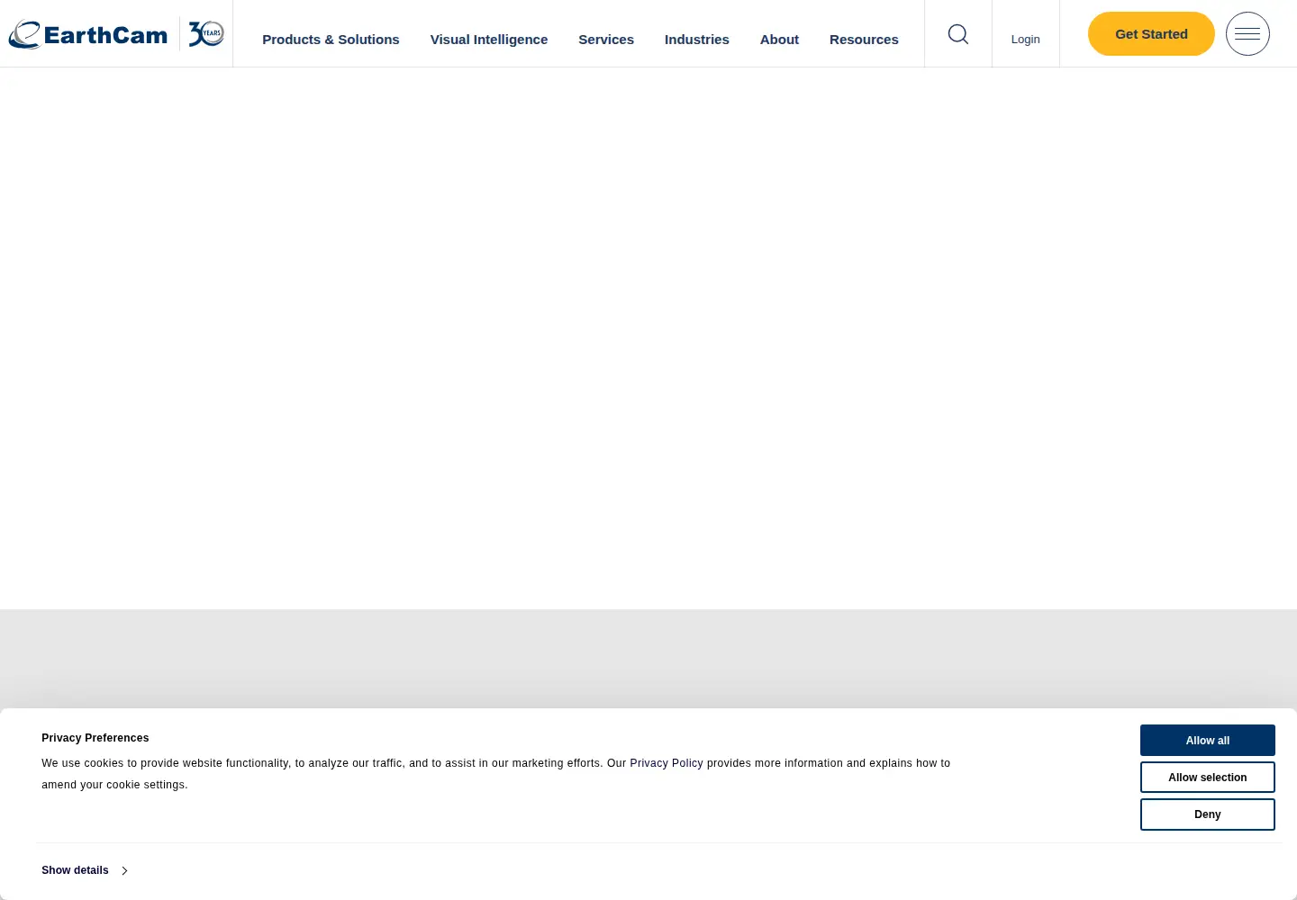 Screenshot of workzonecam.com
