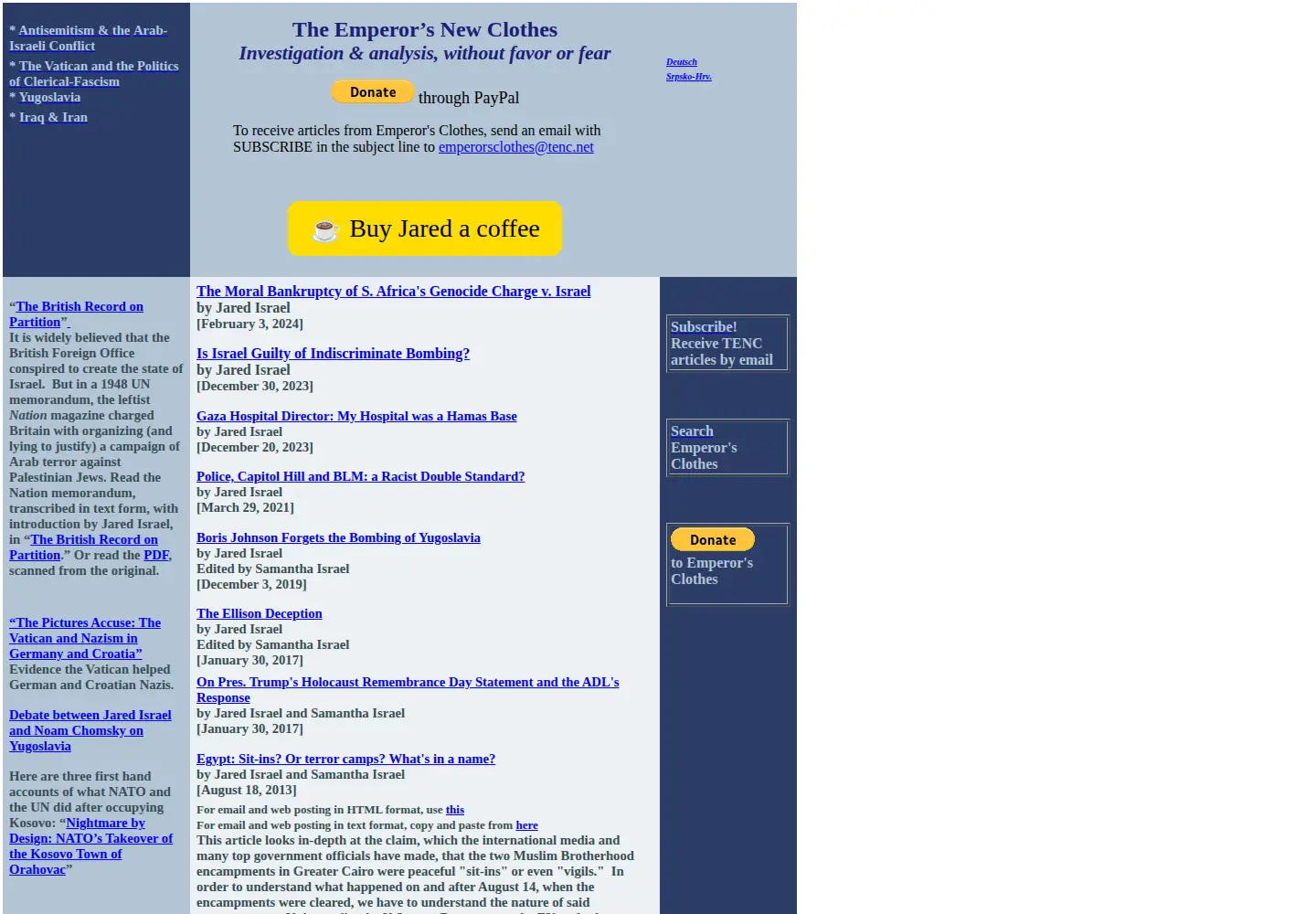 Screenshot of tenc.net