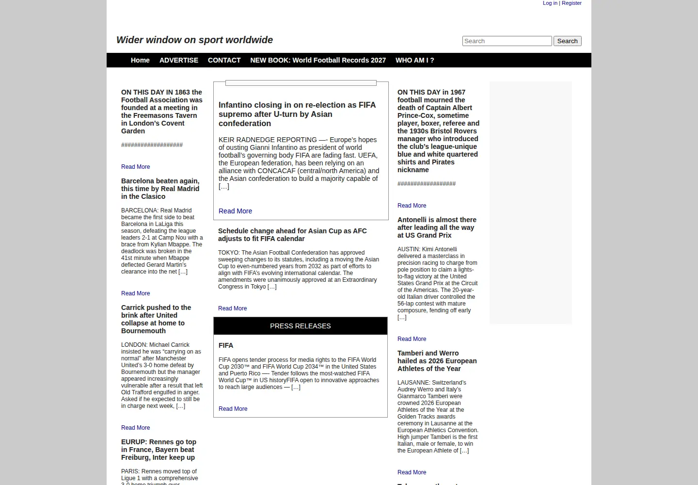 Screenshot of keirradnedge.com