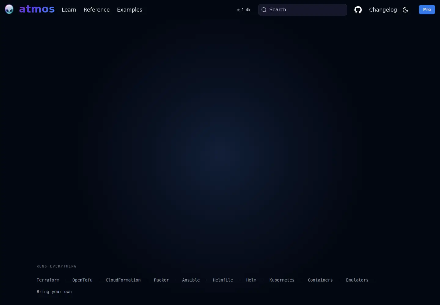 Screenshot of atmos.tools