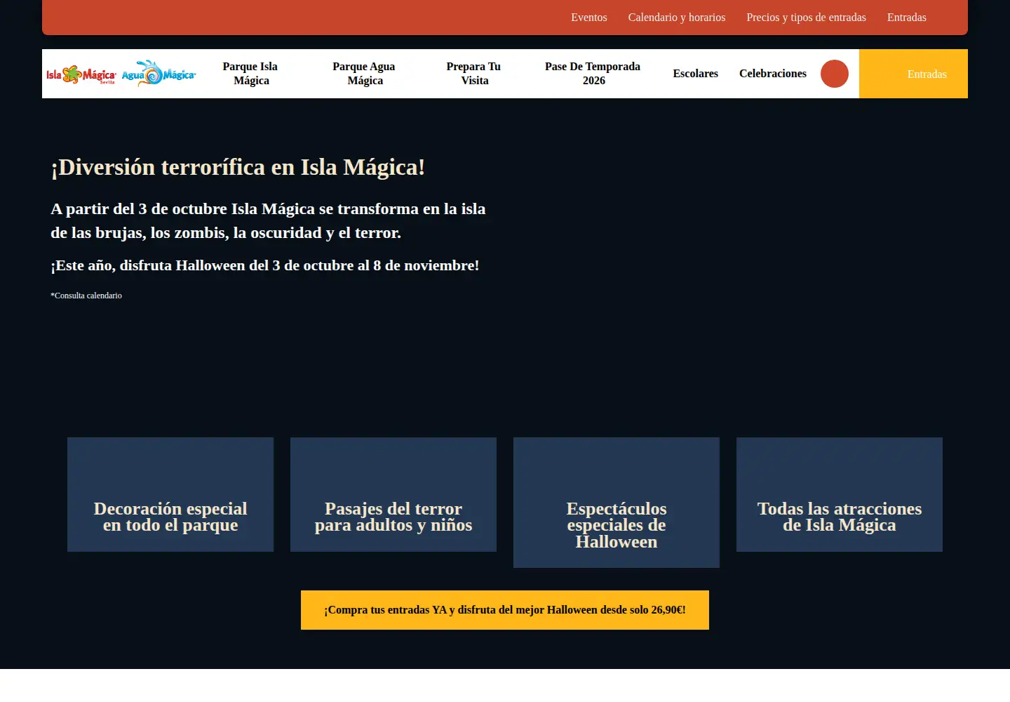 Screenshot of islamagica.es