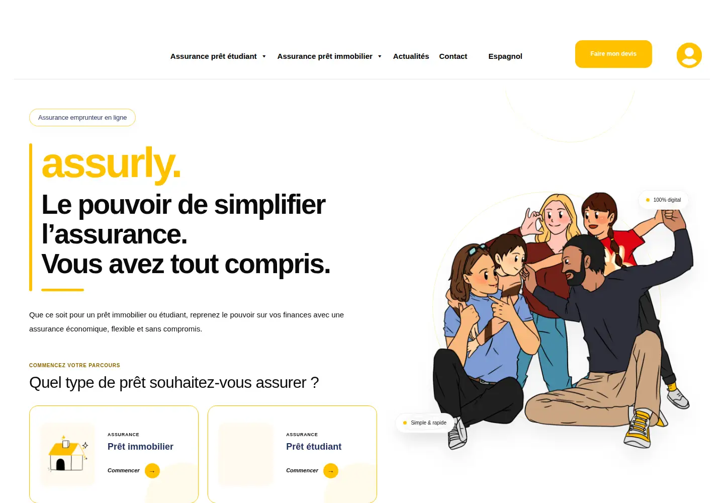 Screenshot of assurly.com