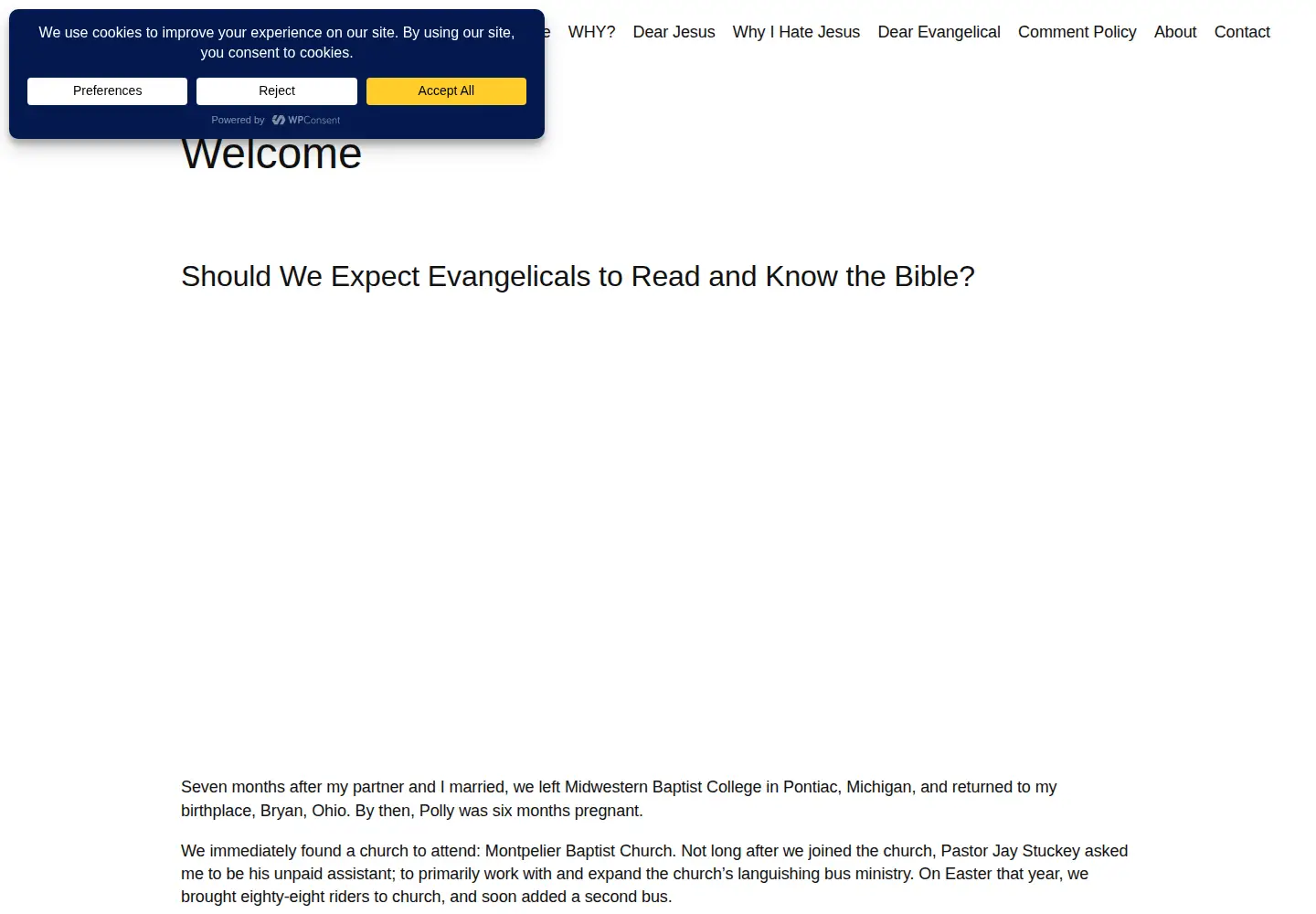 Screenshot of brucegerencser.net