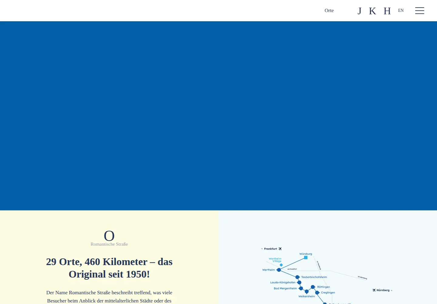 Screenshot of romantischestrasse.de