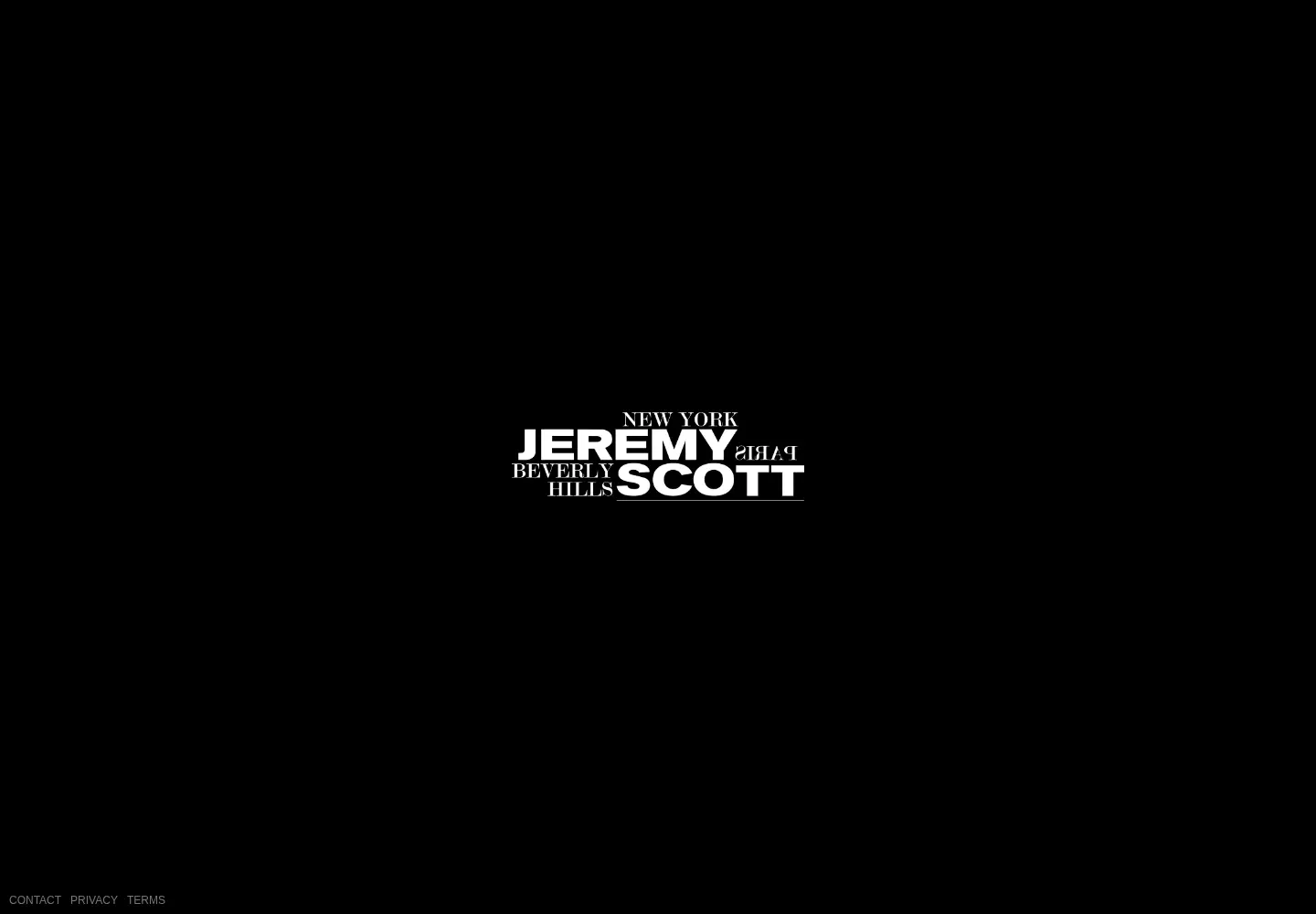 Captured homepage of jeremyscott.com in the current scan