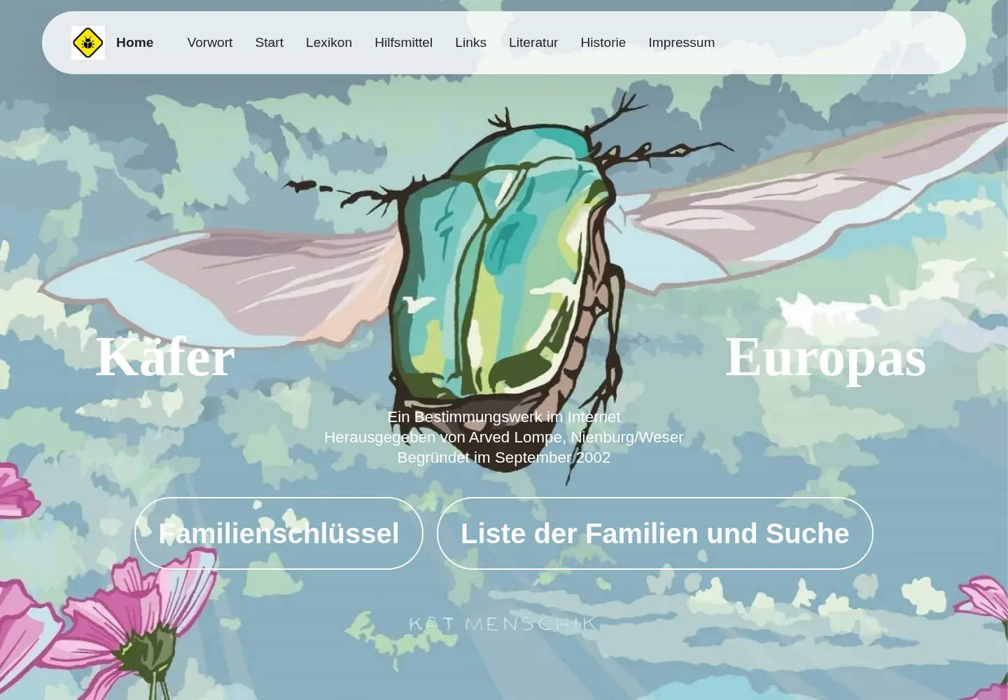 Captured homepage of coleonet.de in the current scan