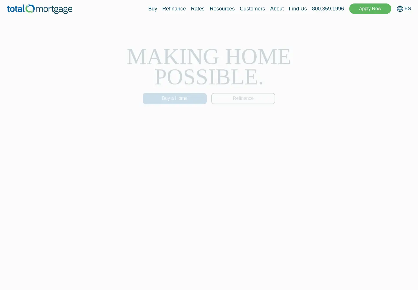 Screenshot of mortgage-x.com