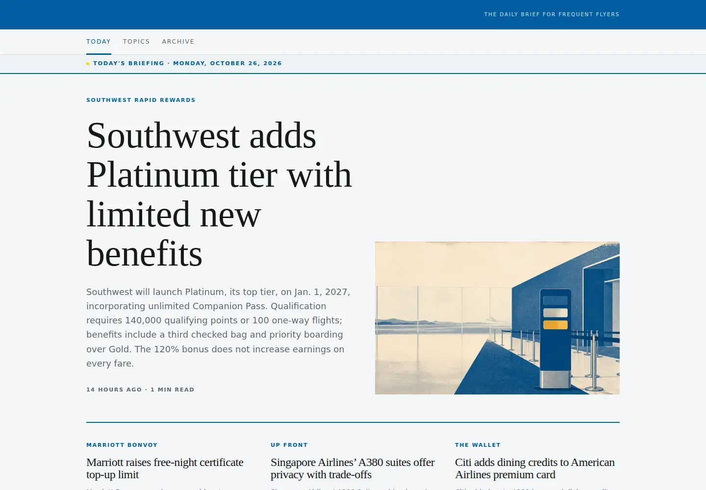 Screenshot of insideflyer.com