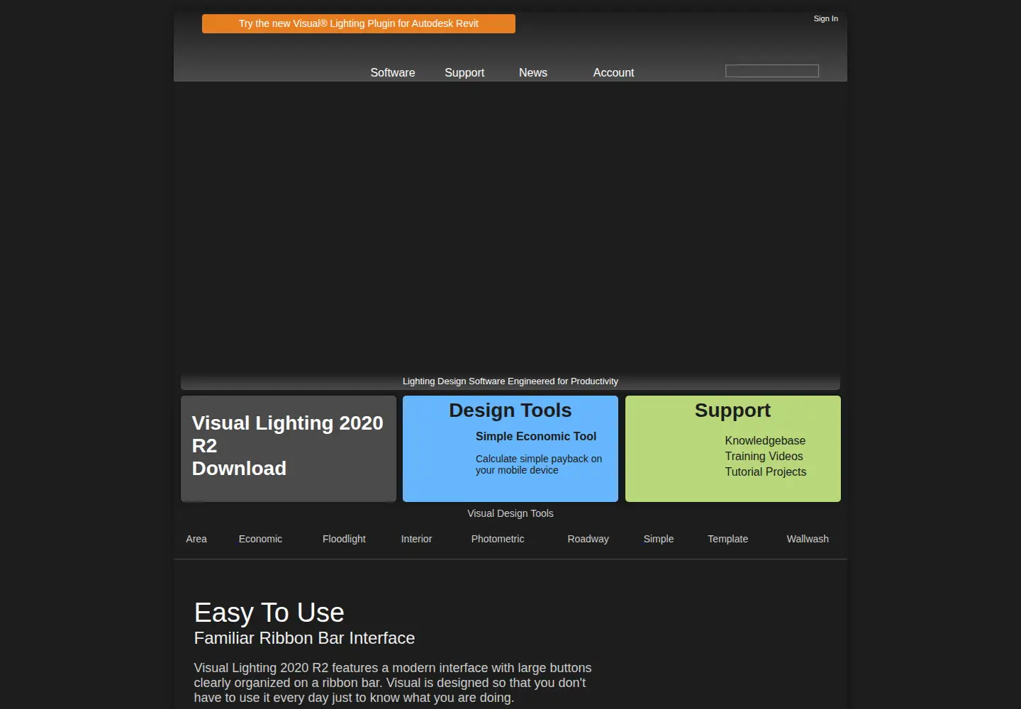 Captured homepage of visual-3d.com in the current scan