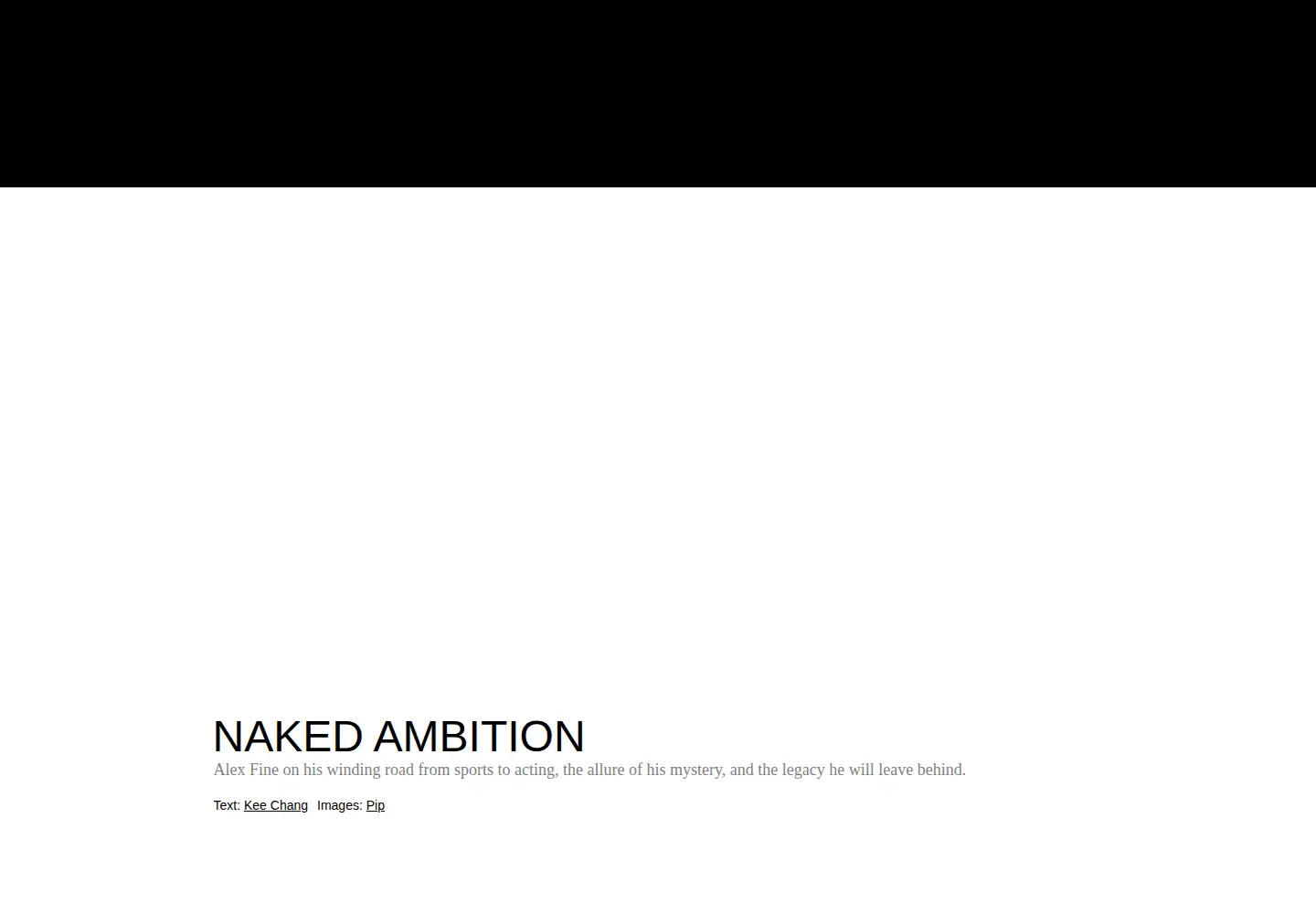 Captured homepage of anthemmagazine.com in the current scan
