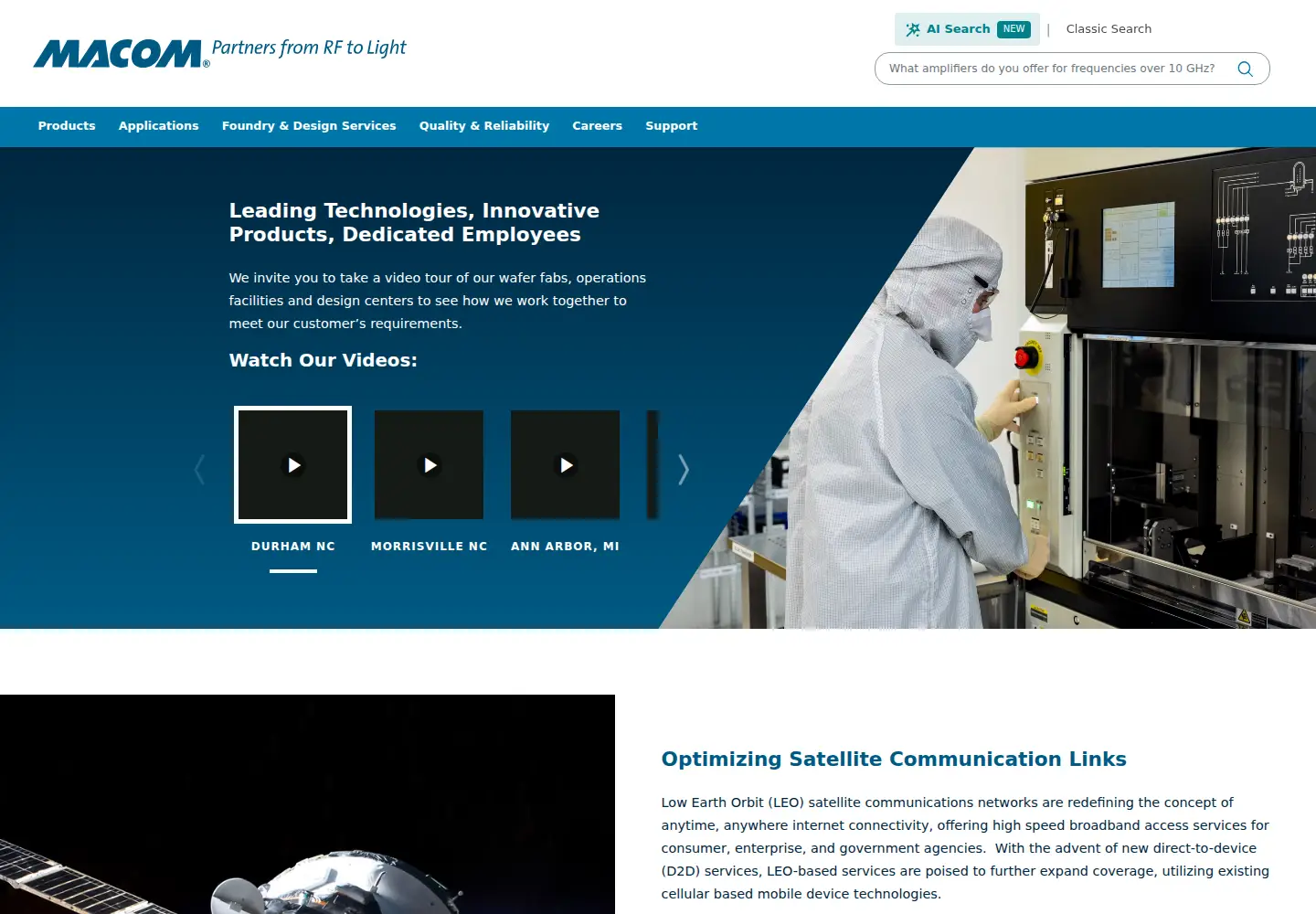 Screenshot of apm.com