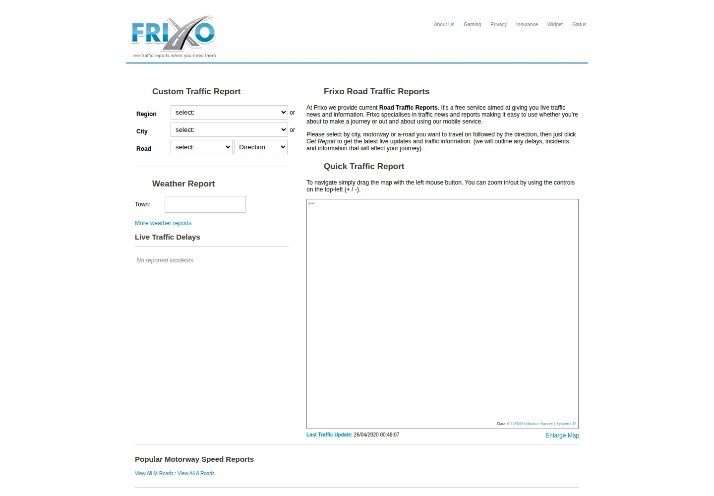 Screenshot of frixo.com