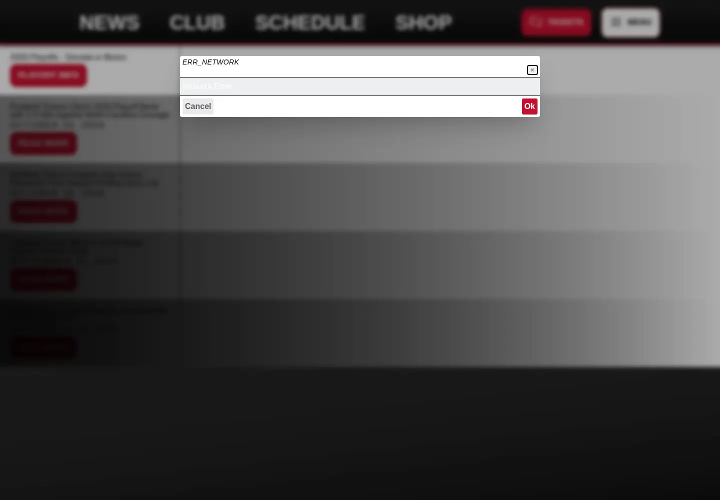 Captured homepage of thorns.com in the current scan