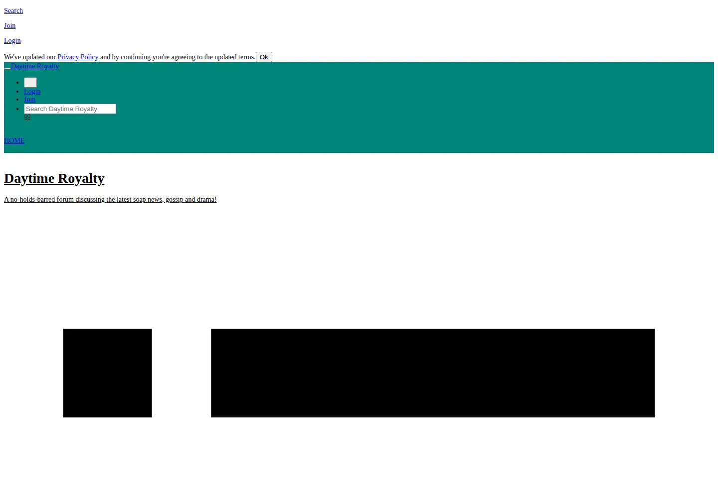 Screenshot of daytimeroyaltyonline.com