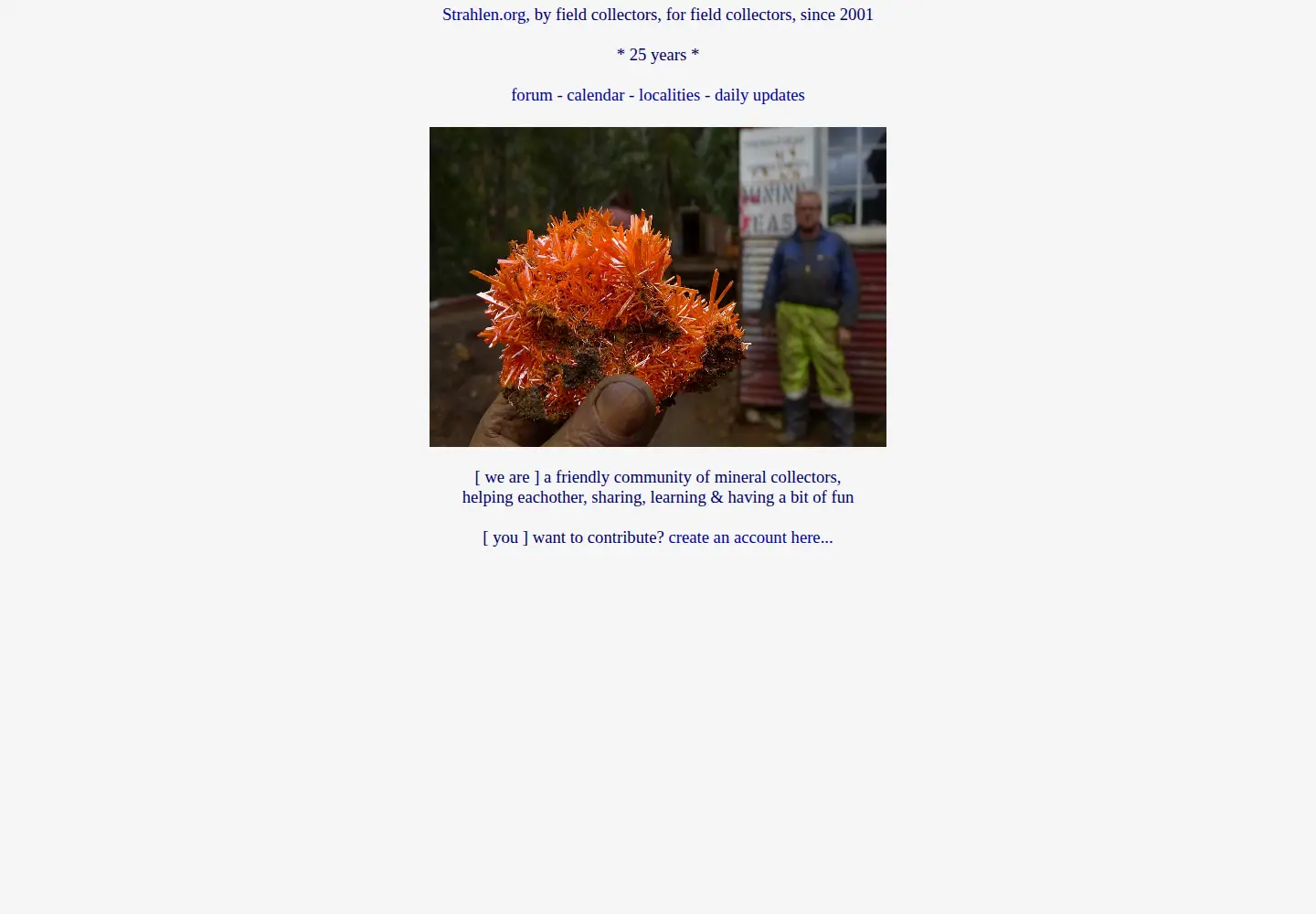 Screenshot of strahlen.org