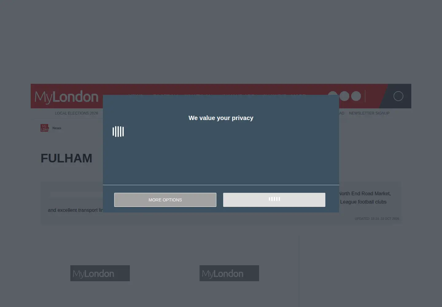 Screenshot of londoninformer.co.uk