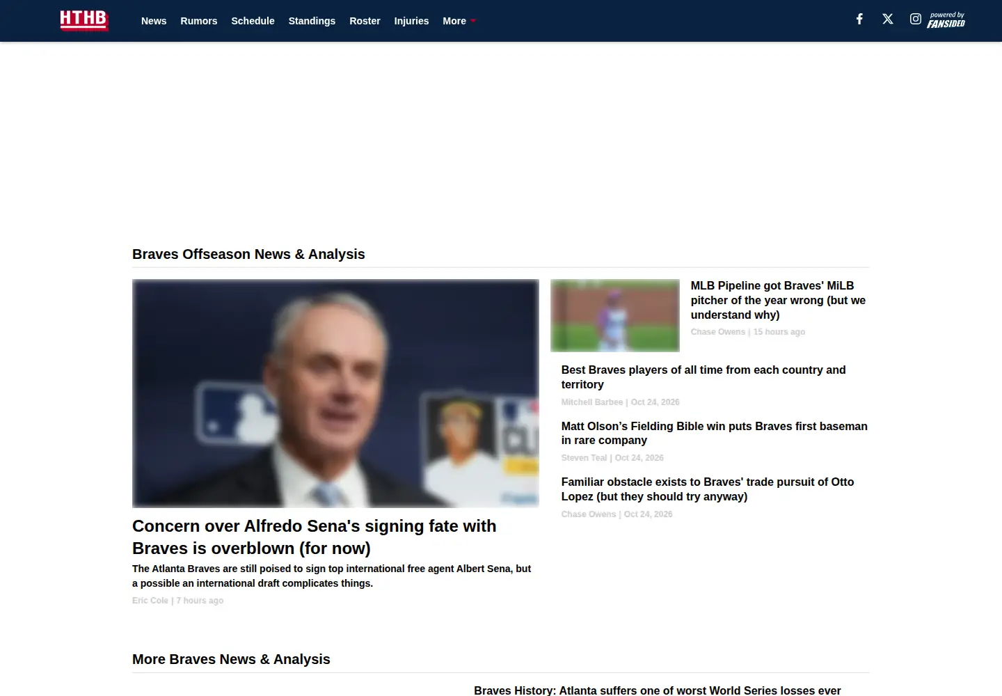 Captured homepage of tomahawktake.com in the current scan