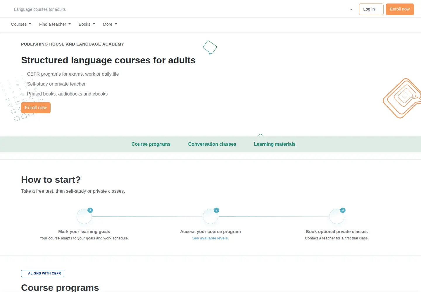 Screenshot of colanguage.com