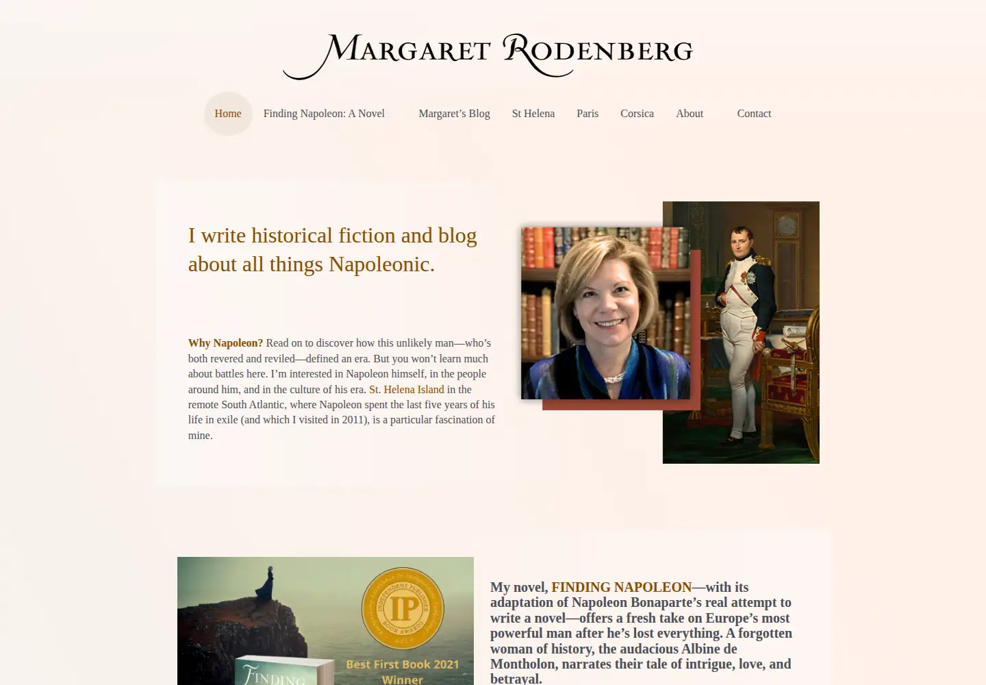 Captured homepage of mrodenberg.com in the current scan