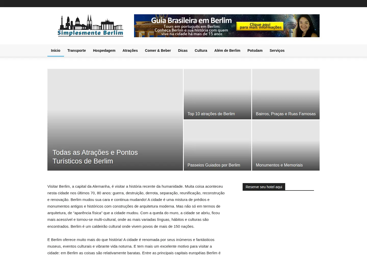 Captured homepage of simplesmenteberlim.com in the current scan