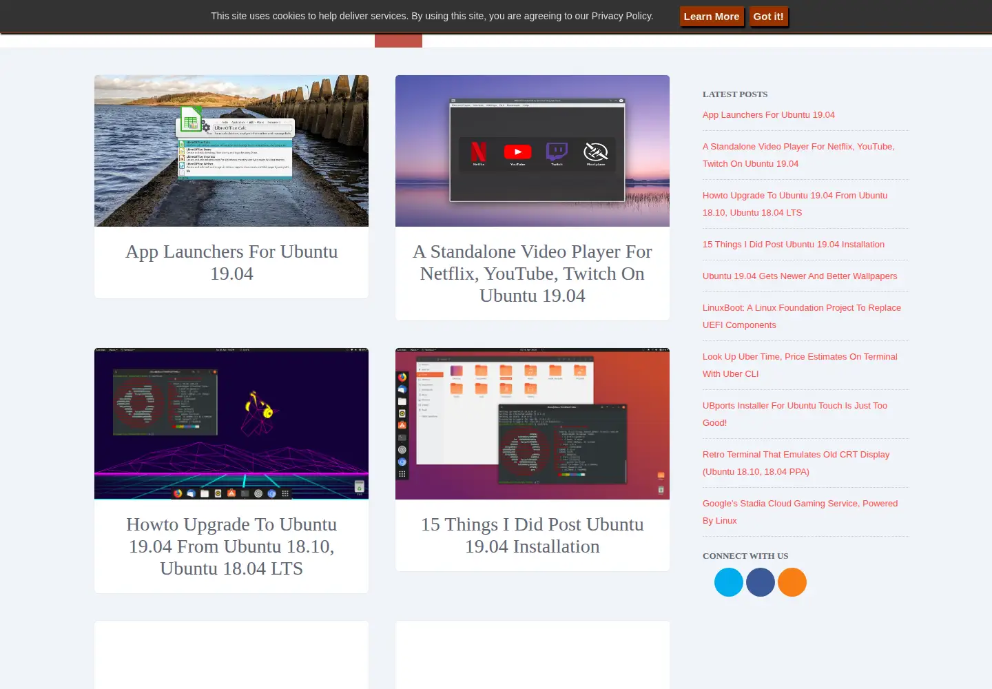 Screenshot of techdrivein.com