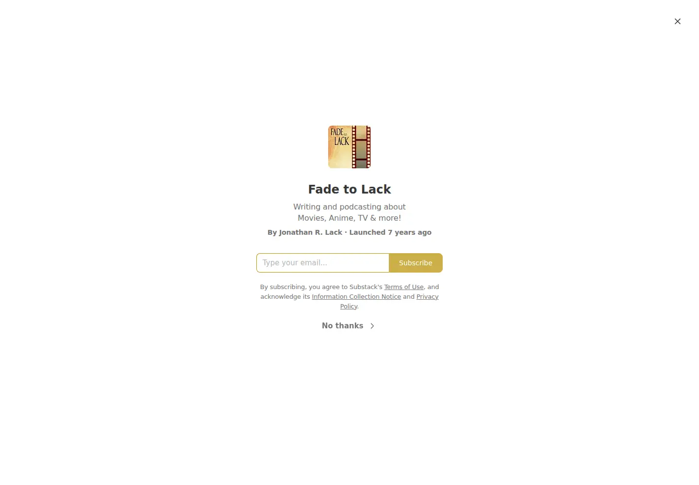 Captured homepage of jonathanlack.com in the current scan