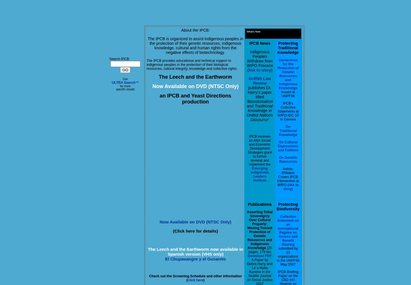 Screenshot of ipcb.org