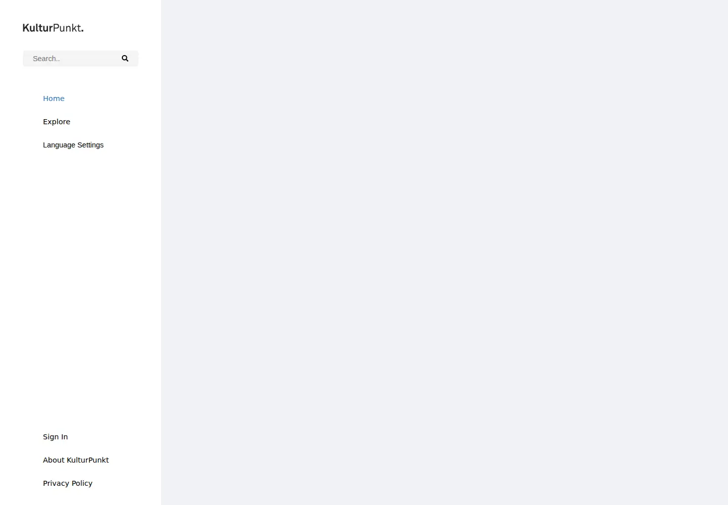 Screenshot of kulturpunkt.org