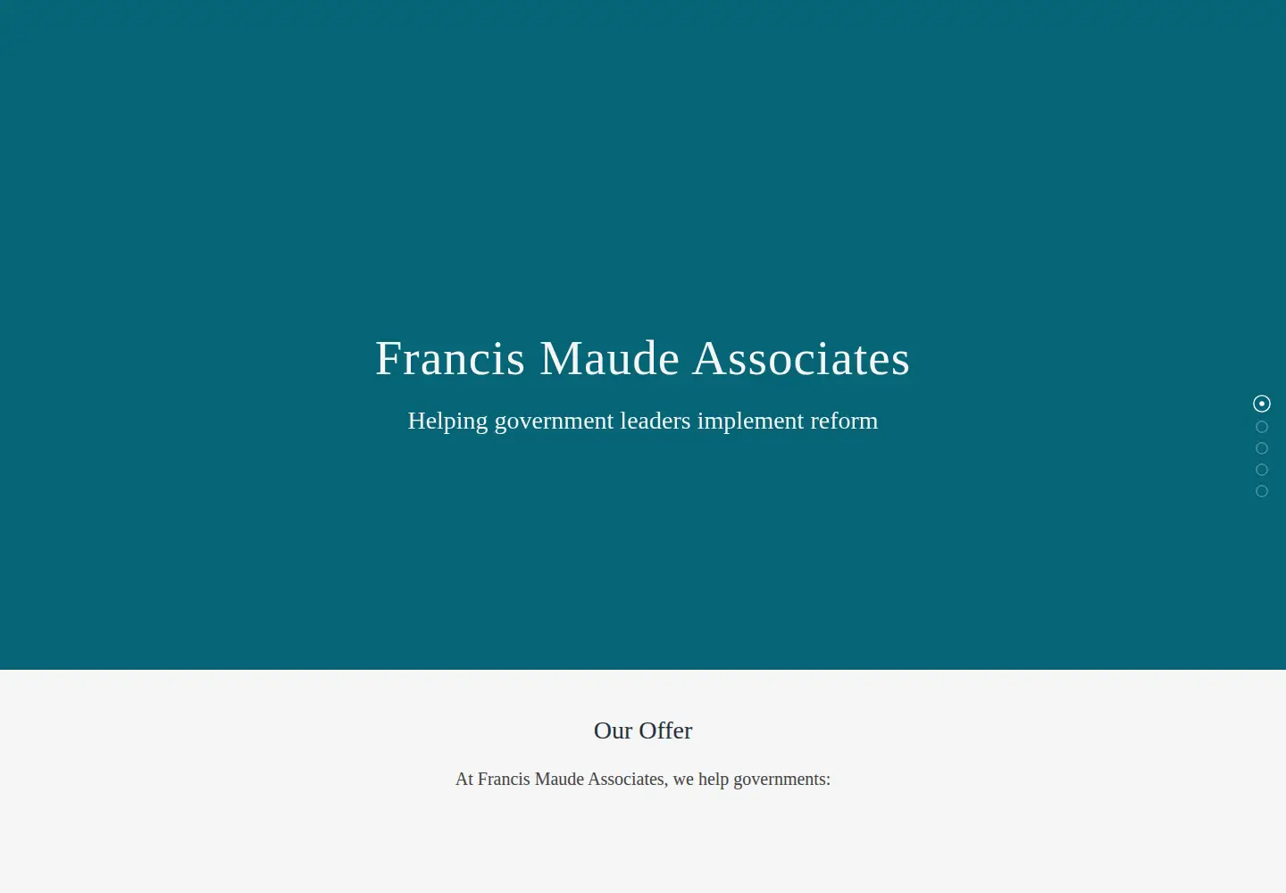 Screenshot of fma.com