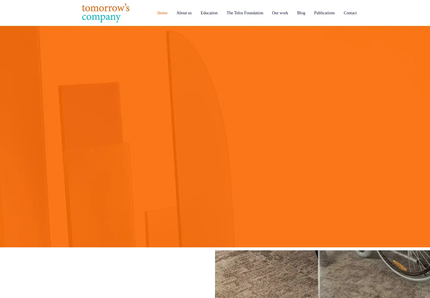 Screenshot of tomorrowscompany.com