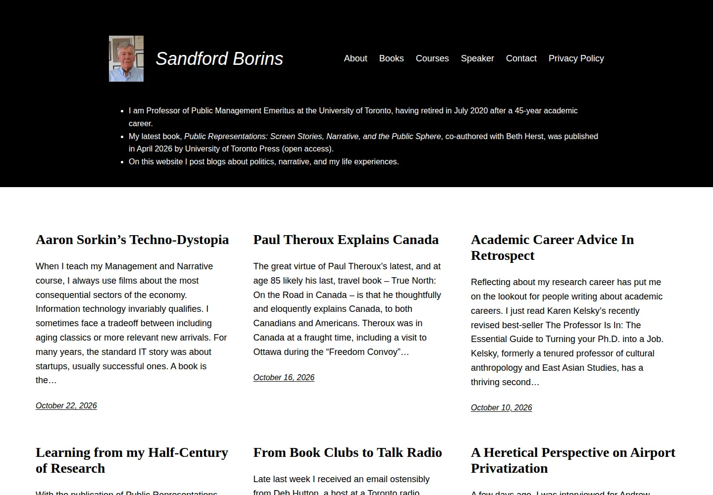 Screenshot of sandfordborins.com