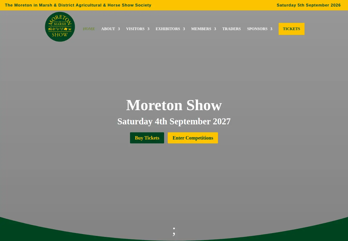 Screenshot of moretonshow.co.uk