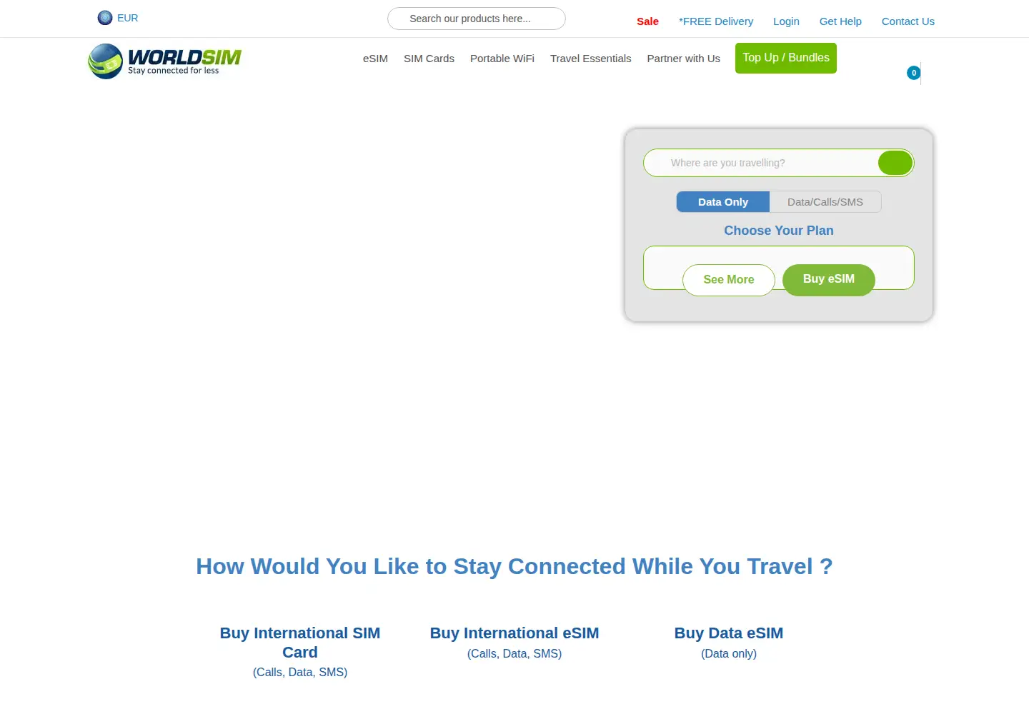 Screenshot of worldsim.com
