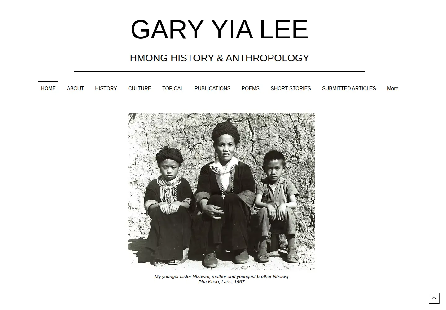 Captured homepage of garyyialee.com in the current scan