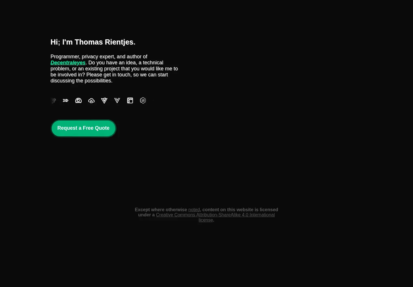 Screenshot of synz.io