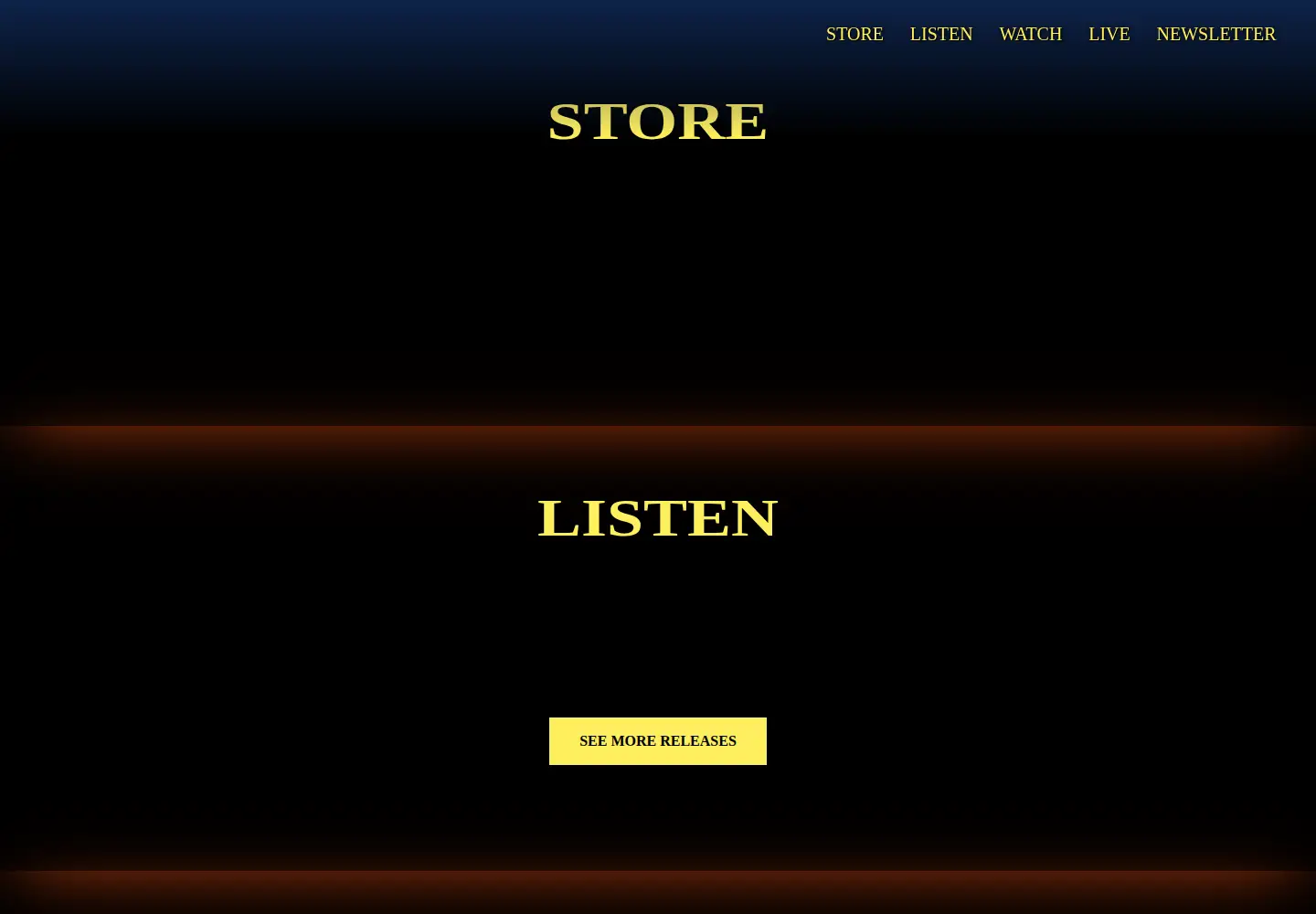Captured homepage of londongrammar.com in the current scan