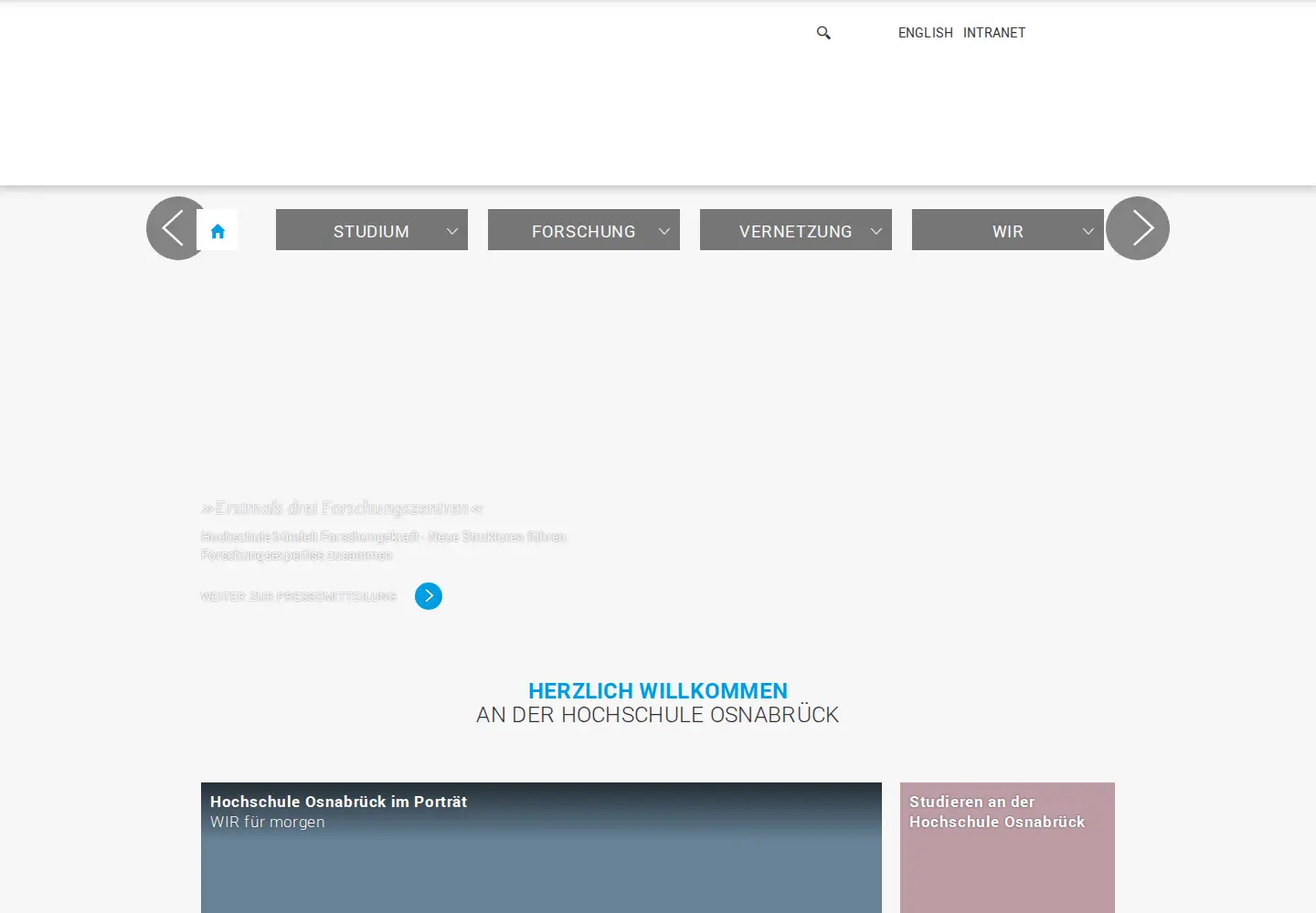 Screenshot of fh-osnabrueck.de