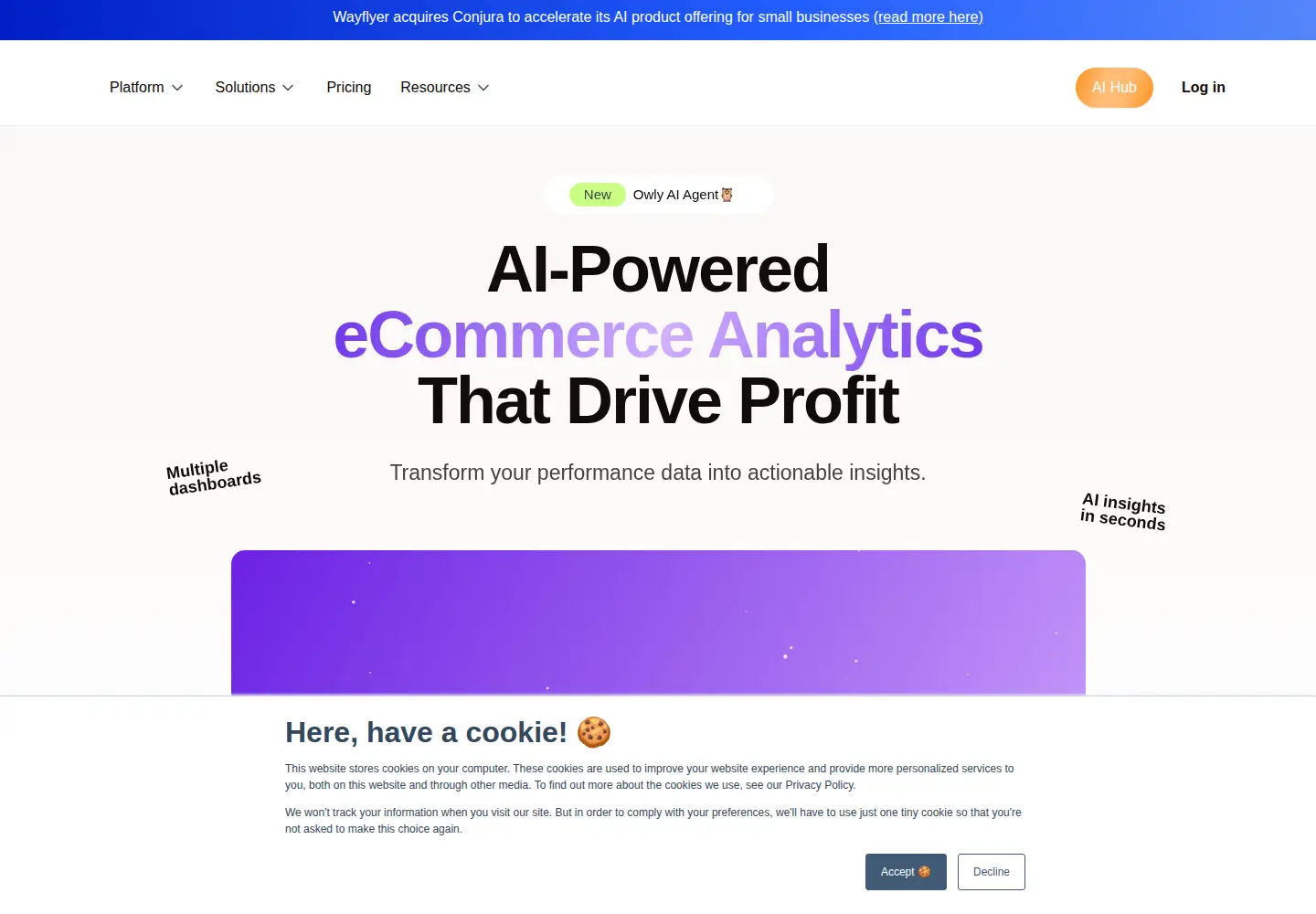Screenshot of conjura.com