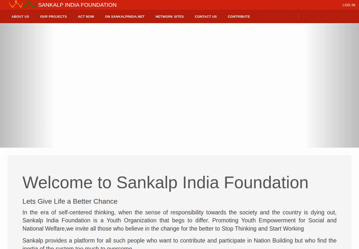 Screenshot of sankalpindia.net