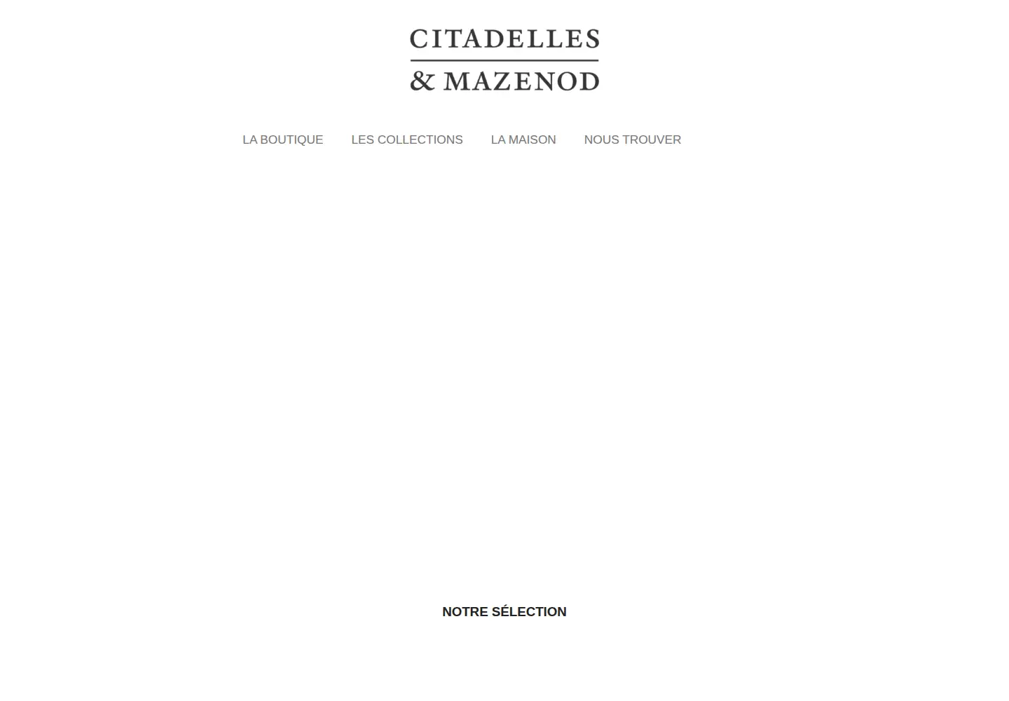 Screenshot of citadelles-mazenod.com