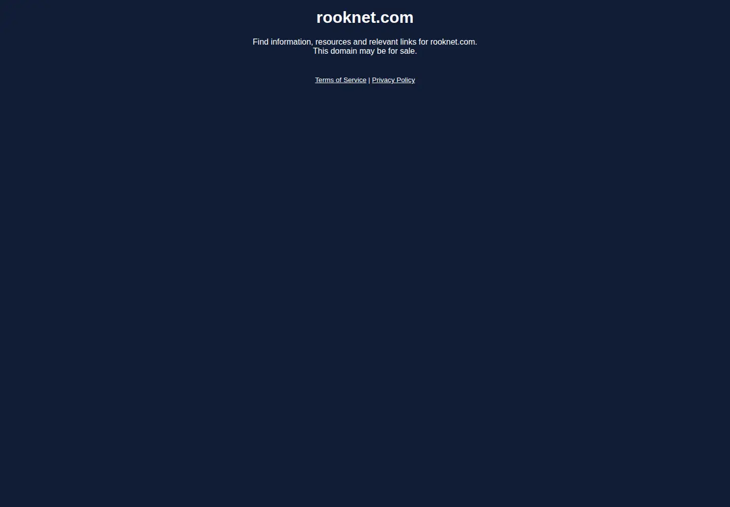 Screenshot of rooknet.com