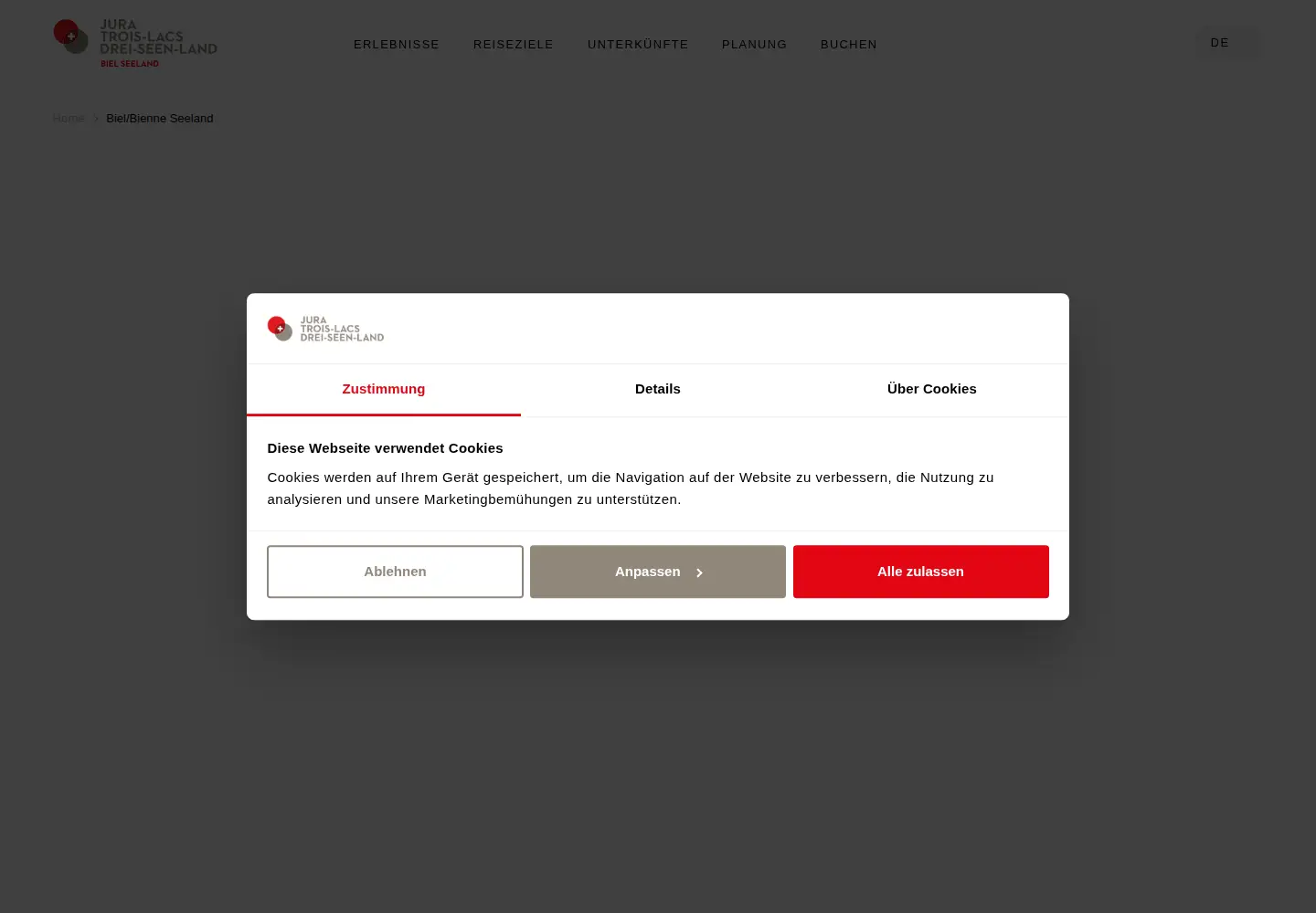 Screenshot of biel-seeland.ch