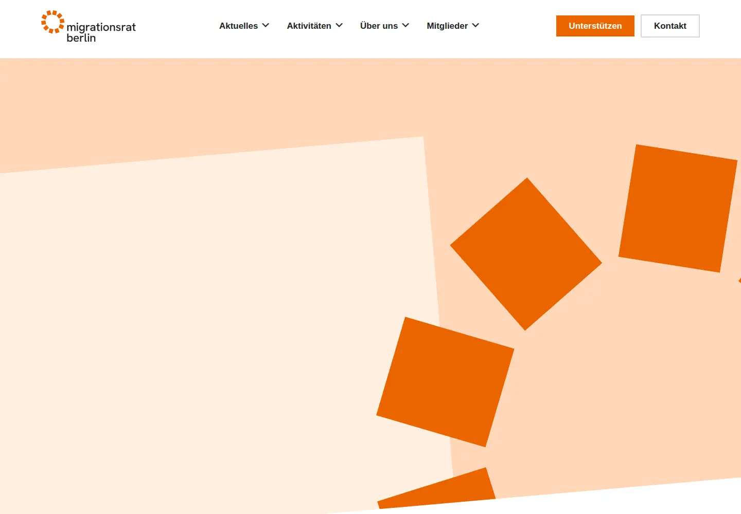 Screenshot of migrationsrat.de