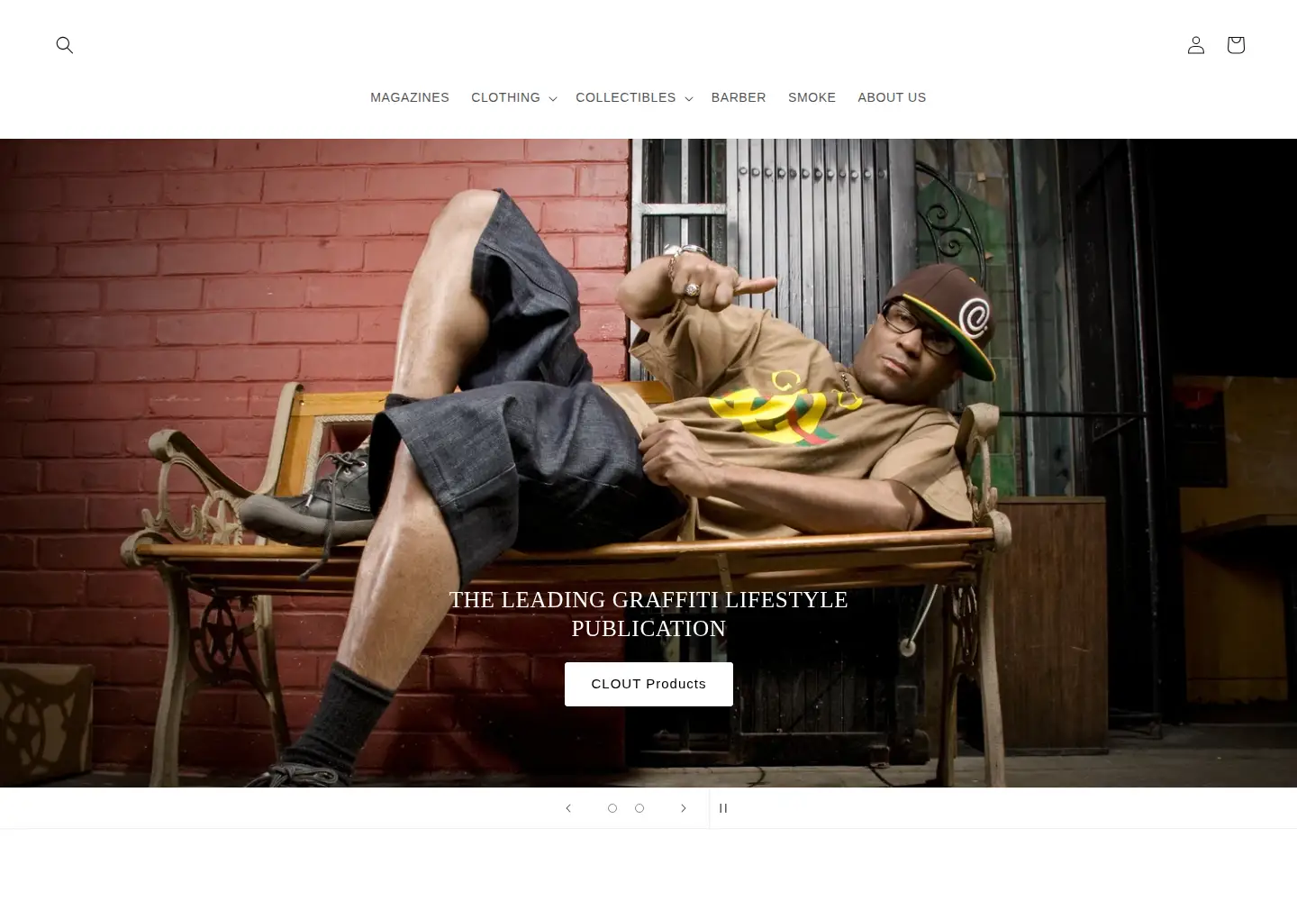 Screenshot of cloutonline.com