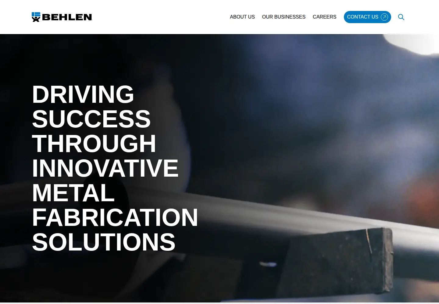 Screenshot of behlenmfg.com